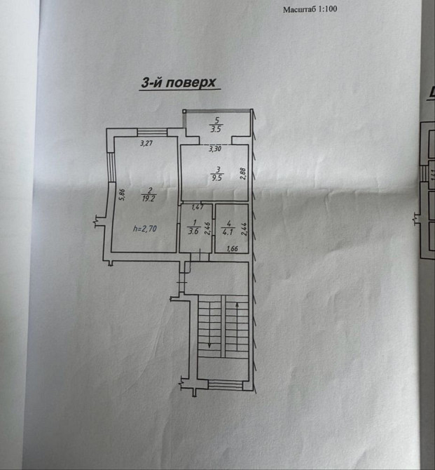 Продаж 1кім квартири 40 кв м  по вул. Наварійська 29 с. Солонка Солонка (Львовская обл.) - изображение 2
