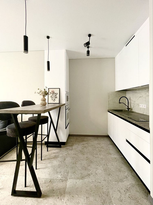 Оренда НОВОЇ 1к (євродвушки) з кухнею-вітальнею 19м2 в ЖК White Lines Київ - зображення 7