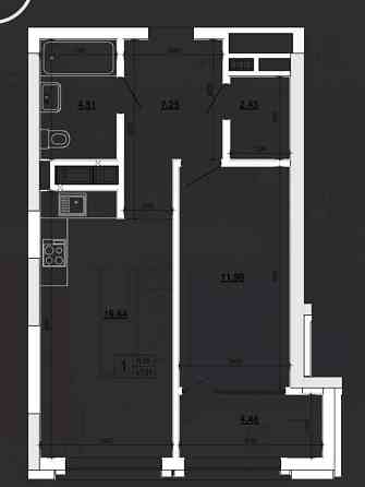 продам 1к квартиру Величковського ГЖБ 2сек 13 пов 88кв Рясне-Руське