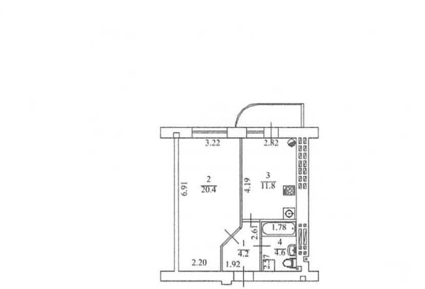 Продам 1 комнатную квартиру  новый  кирпичный дом АГВ Сдан Одеса - зображення 6
