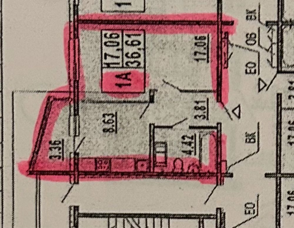 продаж квартири Синевір ( Патріотика ) Кременчук - зображення 1