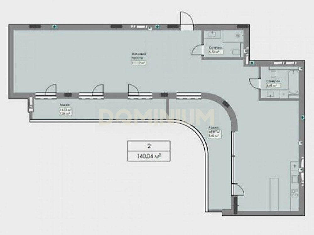 Продається 3 кімн. пентхаус у м.Хуст Хуст - изображение 3