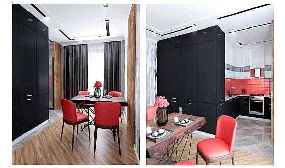 Продаж просторої 2 кім. квартири з кухнею-студіо та двома спальнями Ивано-Франковск