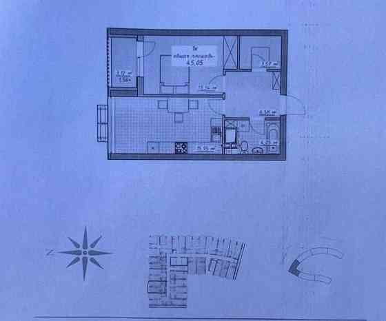 Однокомнатная пер. Курортный ЖК "Атмосфера" Одеса