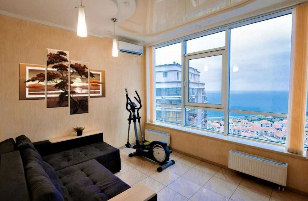 Видовая 1 комнатная с террасой на Французском/ 8 Жемчужина. Одеса - зображення 1