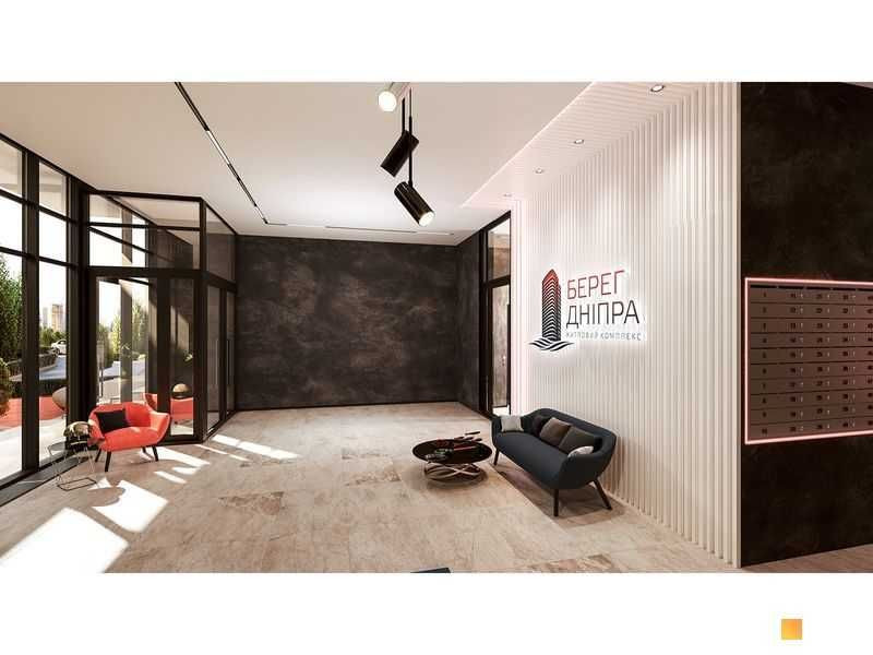 Жк Берег Дніпра, 1 кімн. Дніпровська наб. 17, 32 кв.м. 6 поверх. Київ - зображення 3