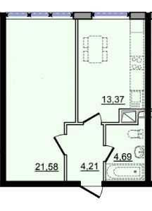 1 ком квартира с видом на море в жемчужном квартале на ул. Сахарова Корсунцы - изображение 7