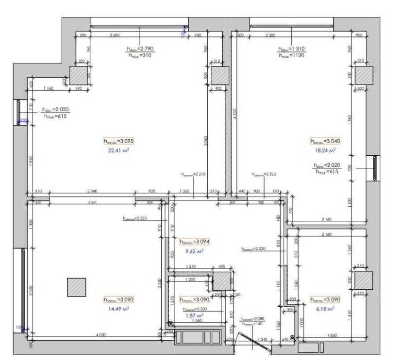 Продам  2х комнатную квартиру  72 м2 Чистовая отделка ЖК Кристалл Харків - зображення 2
