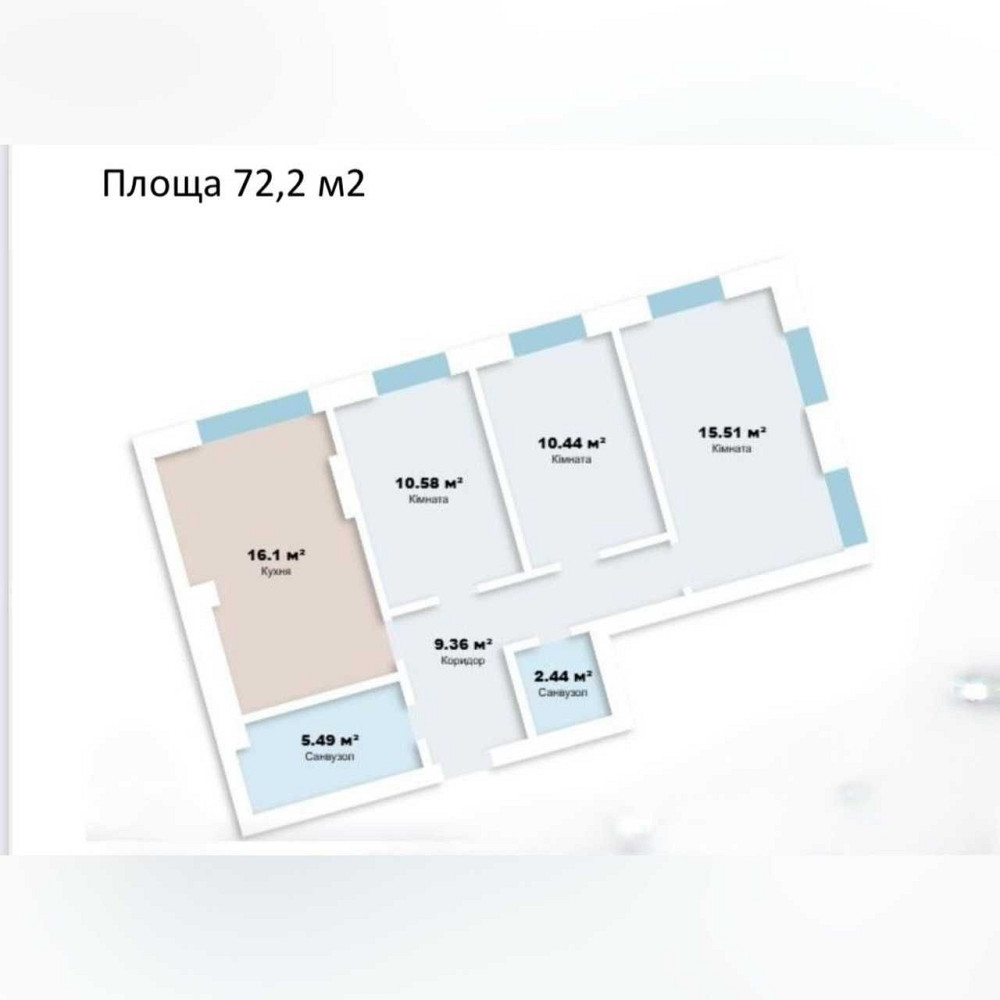 Трикімнатна в Ірпінь - Сіті, підходить від Є-оселя та сертифікати. Ірпінь - зображення 5