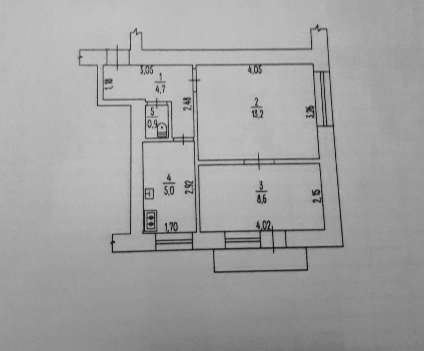 Двохкімнатна квартира в центрі Умань - зображення 1