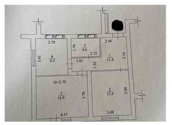 ЖК Оазис, Продам 2 ком квартиру пл 59м2, этаж 3/16ти, Документы! A Харків