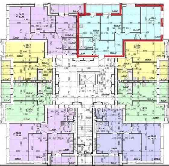 41 тыс $‼️ ‼️3-ком квартира/ ЖК МИРА 3/ 82 м2 Харків