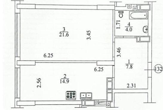 ТЕРМІНОВО! Центральний парк! Простора євро2к 48м2! Ирпень - изображение 2