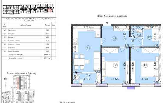 2к кварт. 62м2, 5 поверх, ВИД НА ФОНТАНИ буд. Манчестер ЖК Нова Англія Киев