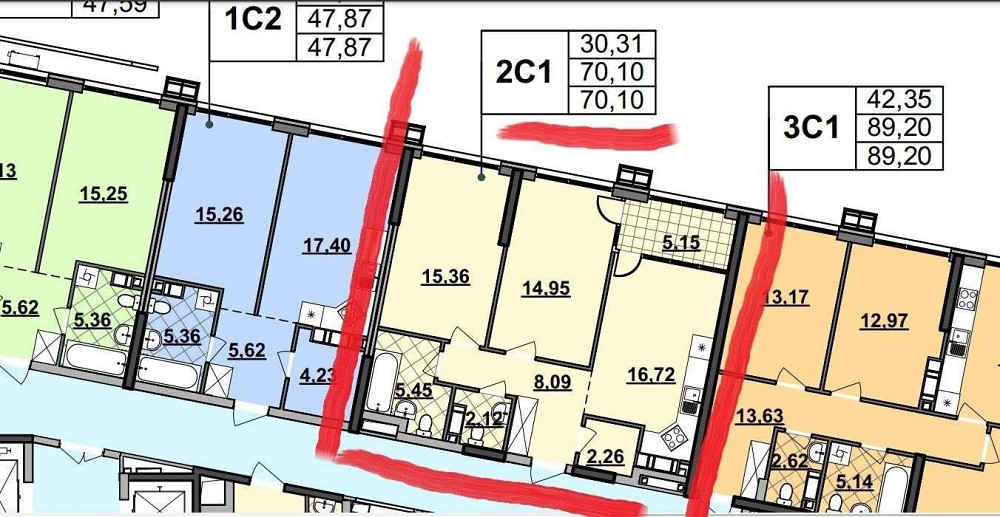 1к квартира, 55 м.кв ЖК Грейт, ЖК Great, будинок 5 Киев - изображение 2