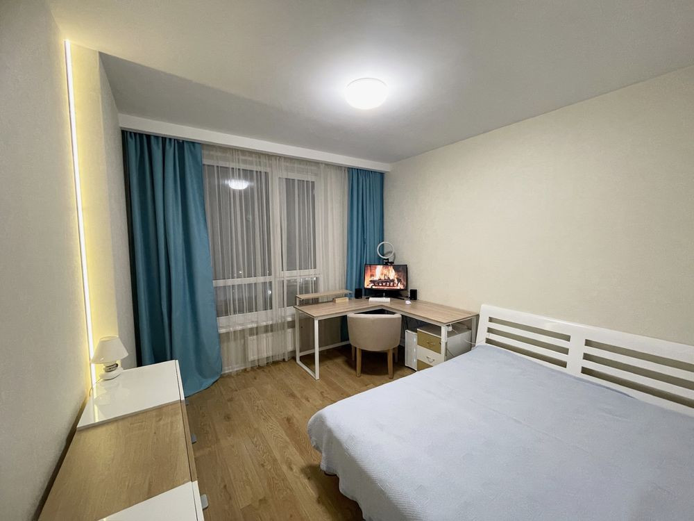 Без% Метрополія. Камʼянська, 6. Вирлиця. 2-к. 62м2 ремонт Киев - изображение 1