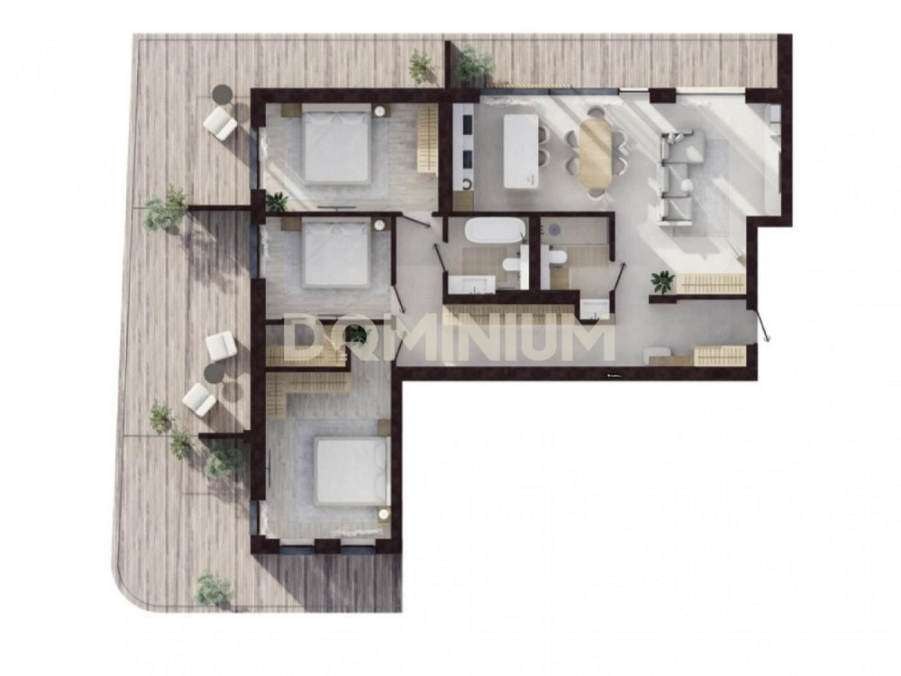 Продається 3 кімн. пентхаус в новобудові м.Хуст Хуст - изображение 2