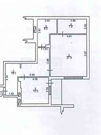Продаж просторої однокімнатної квартири, 77м2 Вишневое