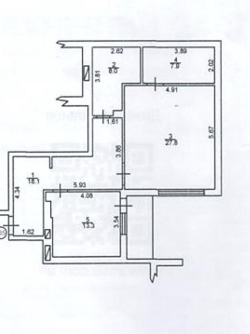 Продаж просторої однокімнатної квартири, 77м2 Вишневое - изображение 2