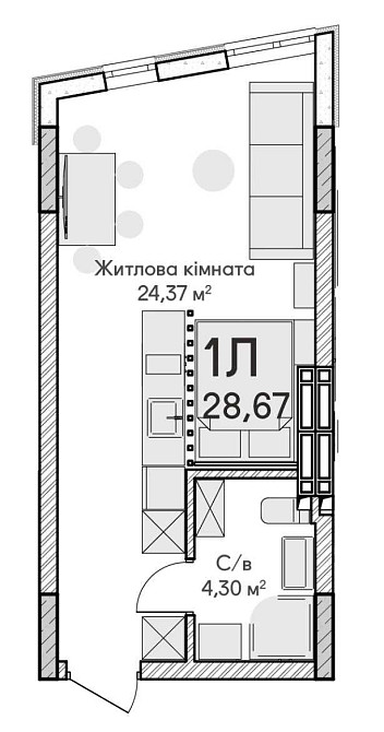 29тис$ вартість квартири в зданому ЖК!Доступ до ремонту від 75% оплати Ирпень - изображение 2