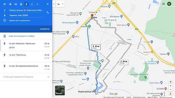 Без комісії Новобудова 2-кімн. 75м. біля озера метро Теремки пішки Київ