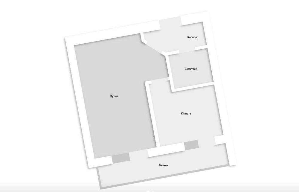 Квартира 41.5 м² в м. Обухів, ЖК "Квартал Парковий" (ПЕРЕУСТУПКА) Обухів - зображення 2