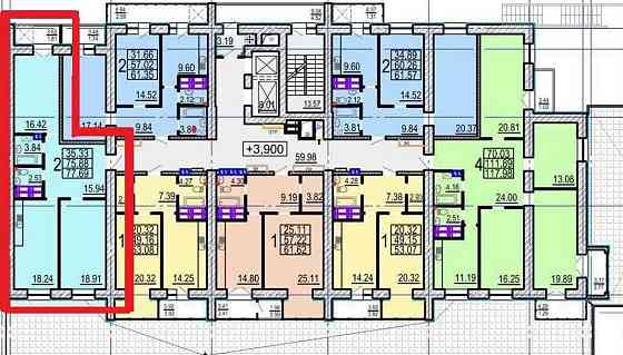 39000$ ДОМ СДАН! Продам 2 комн. квартиру 78 м2 ЖК Овис, Клочковская AB Харьков