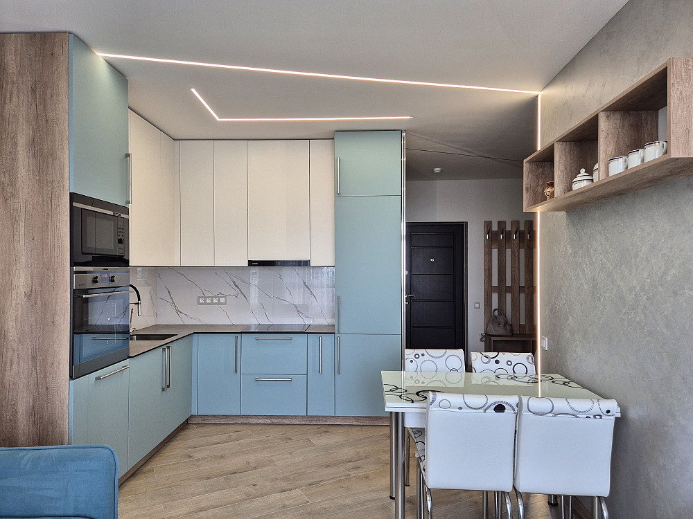 Оренда  євродвушка  50квм ЖК Зарічний Осокорська 2а метро Славутич Киев - изображение 2