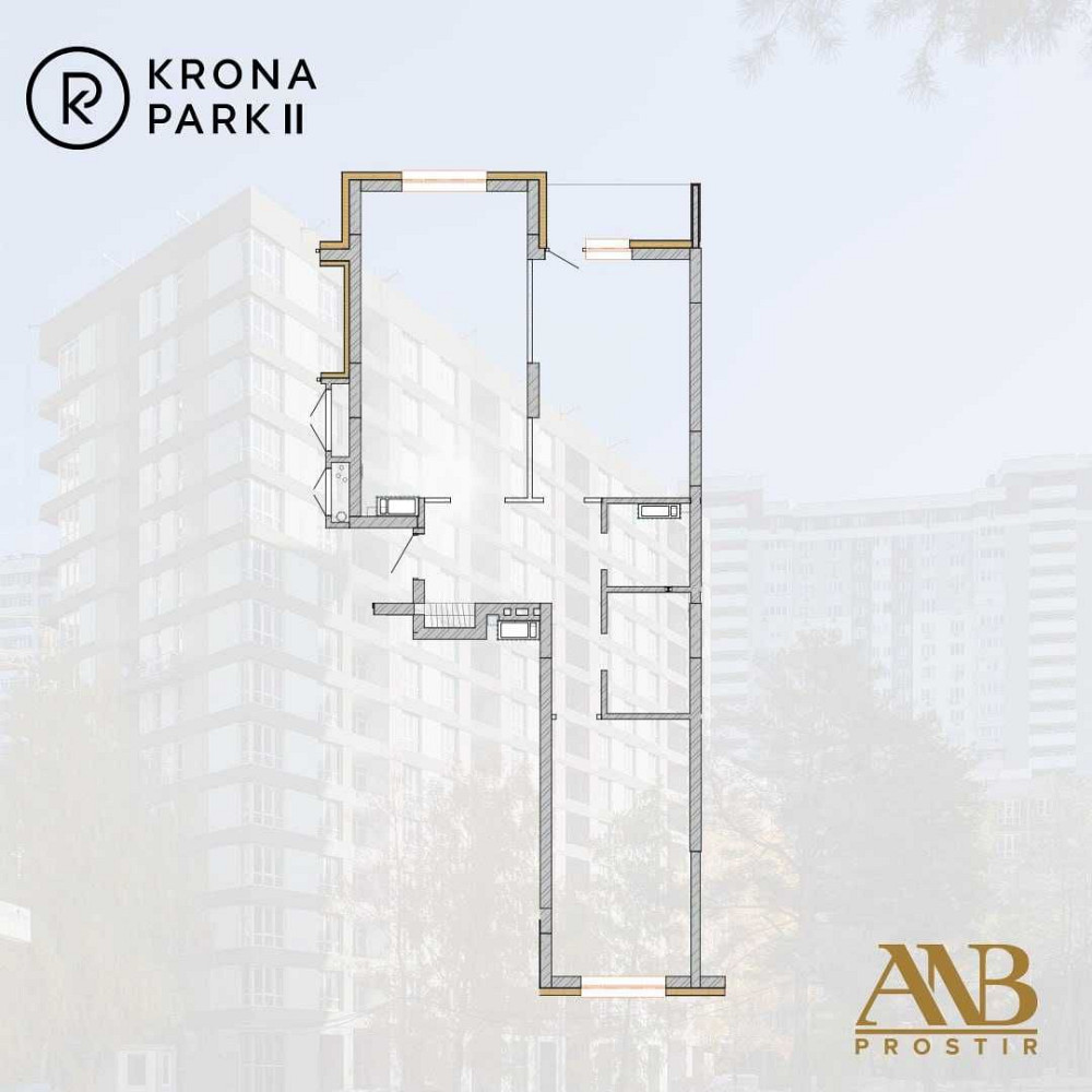 Крона Парк 2. Продаж без комісії! Введення в експлуатацію літо 2025! Бровари - зображення 1