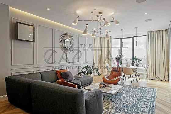 SKYLINE | Аренда просторной дизайнерской квартиры на Печерске | RENT Киев