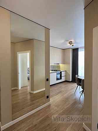 Нова 1кім квартира. Сучасний дизайн. Меблі/техніка. ЖК Арт місто Софиевская Борщаговка