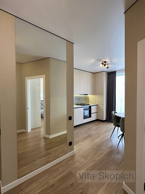 Нова 1кім квартира. Сучасний дизайн. Меблі/техніка. ЖК Арт місто Софиевская Борщаговка - изображение 6