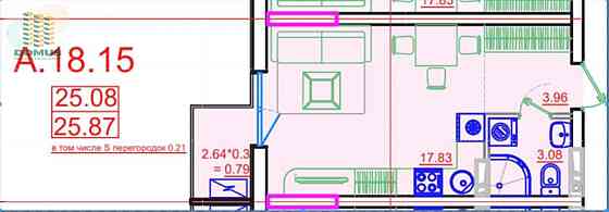 Смарт с балконом! Центр города! Дом сдан! ЖК Ай Таун. Одеса