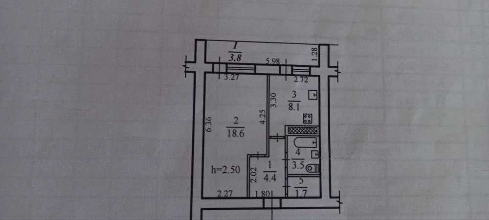 Продаж квартири / 1 кімната / Незалежності / Славутич Дніпро - зображення 8