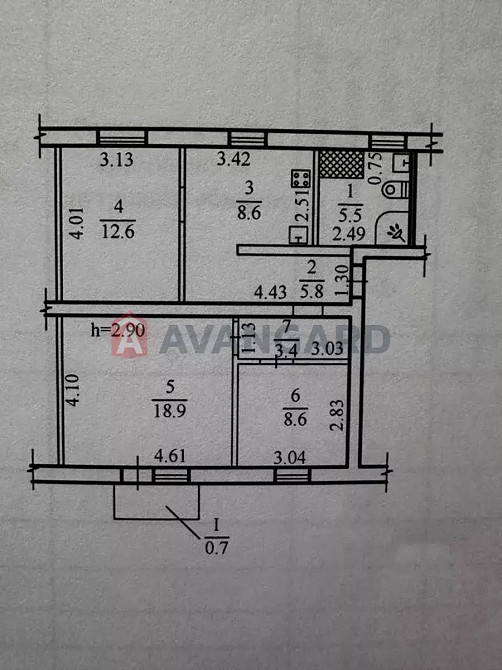 Продається затишна 3-кімнатна квартира Днепр - изображение 8