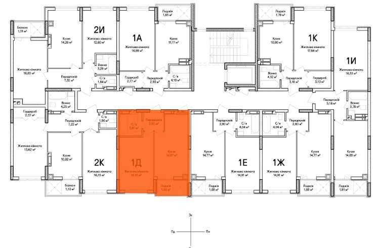 Квартира з вигідною розстрочкою на 2 роки! Ірпінь 1-кімнатна, 37.98 м² Ирпень - изображение 5