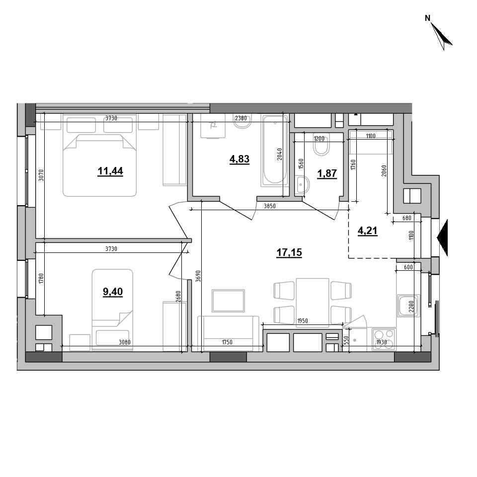 Продаж 2-кім.помешкання вул. Стрийська ЖК "Big Ben" Без комісії Львов - изображение 2