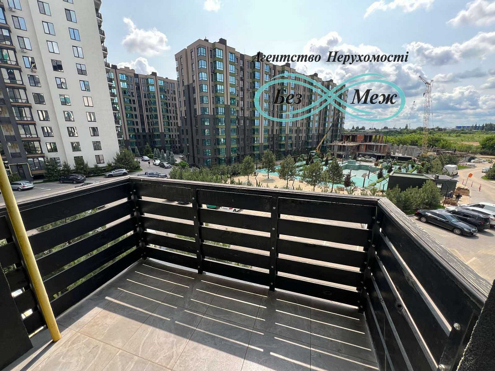 Оренда нової квартири 43м2 з видом на басейн  ЖК Уютний квартал. Софіївська Борщагівка - зображення 3