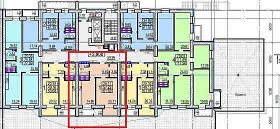 62 м2 ЦЕНТР! ДОМ СДАН! Продам 1 комн. квартиру ЖК Овис, Клочковская AB Харьков