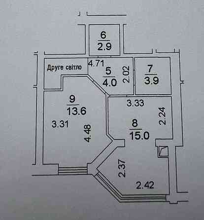 Продам 3к. дворівневу квартиру 80м2 в ЖК «Софія», вул. Братська,24 Софиевская Борщаговка