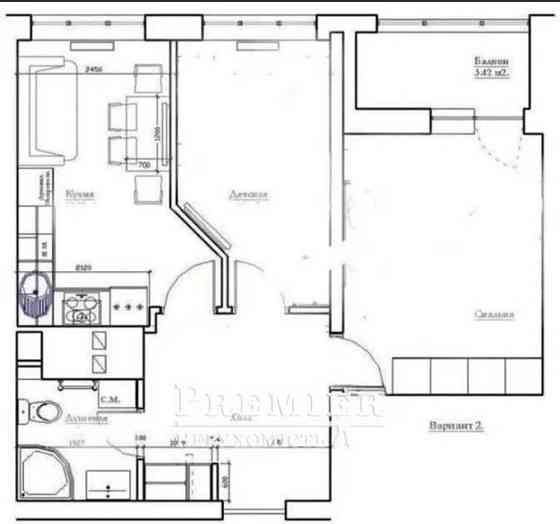 Продам одно-2 комн. квартиру. Новый СДАНЫЙ дом,Варненская ЖК Скай Сити Одеса