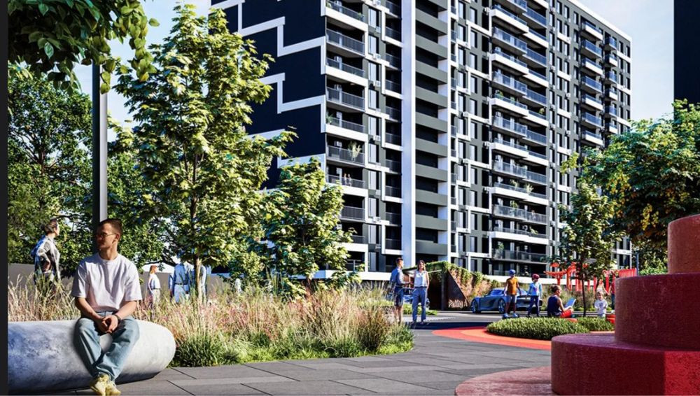 Однокімнатна квартира, центр міста, 42 м.кв Підлужжя - зображення 3