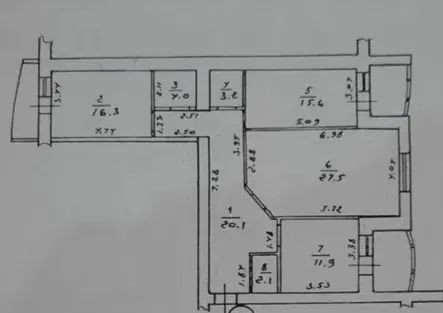 Аренда 3 ком кв 6 Станция Фонтана Балкон Фонтанская дорога Парк Одесса - изображение 8
