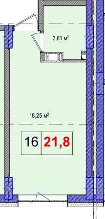 Квартира в Києві по доступній ціні,без % .Солом'янський район. Київ