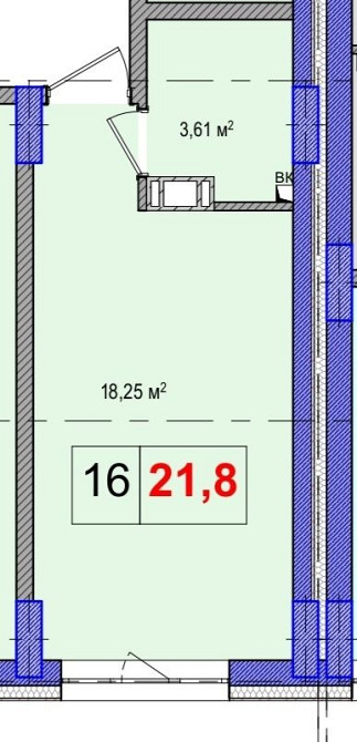 Квартира в Києві по доступній ціні,без % .Солом'янський район. Київ - зображення 2