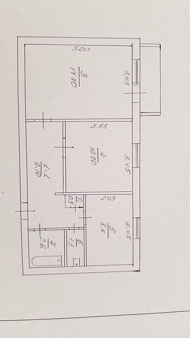 2х кімнатна в Золотоноші Золотоноша - изображение 8