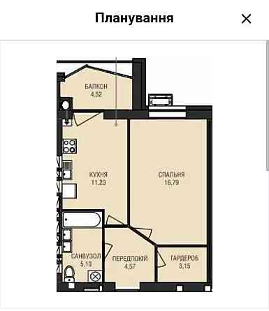 Продаж 1к квартири у сучасному ЖК Аристократ Житомир