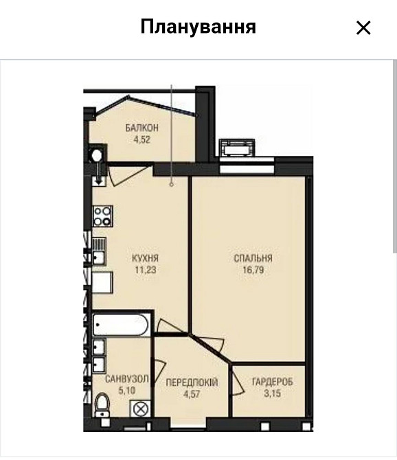 Продаж 1к квартири у сучасному ЖК Аристократ Житомир - изображение 2