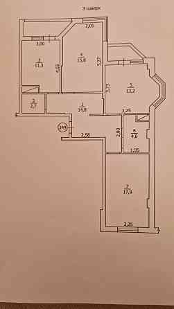 Продаётся 3х комнатная квартира жк Балковский Одеса
