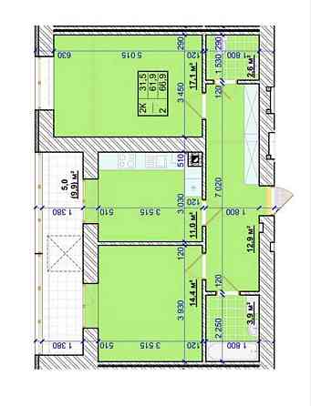 ‼️Продаж видової квартири, озеро Крихівці